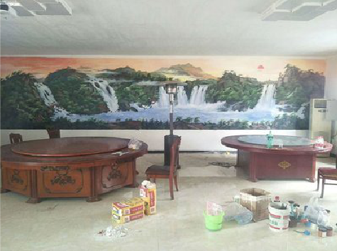 福州市墙绘-写实风景