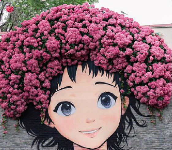 福州市墙体彩绘-网红墙打卡