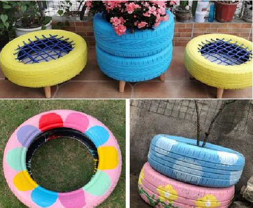 福州市墙体彩绘-变废为宝