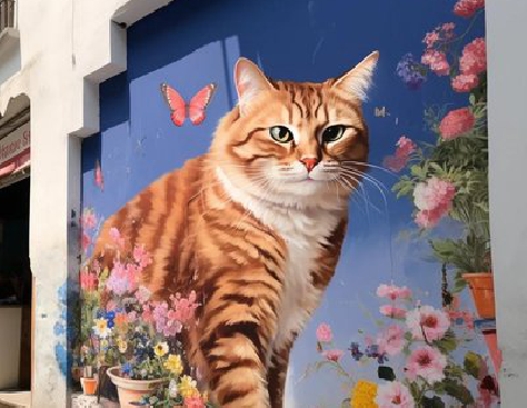 福州市自己绘制有个性的手绘墙