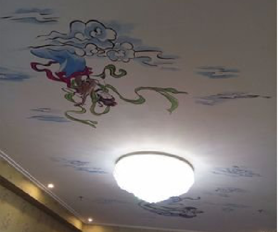 福州市如何快速绘制天花板上的手绘墙？