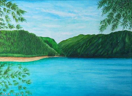 福州市在墙绘中，如何绘画绿水青山？