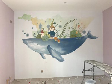 福州市手绘墙的特点及优势。