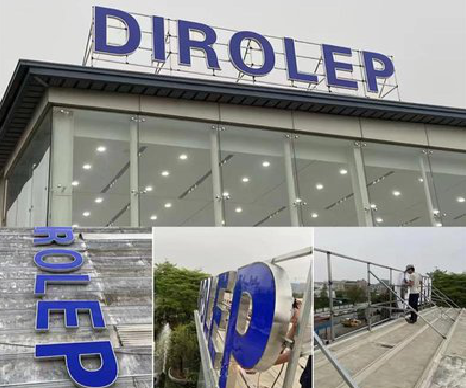 福州市楼顶发光字安装的注意事项。